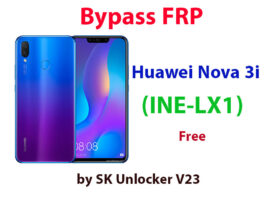 bypass frp nova 3i free 2024